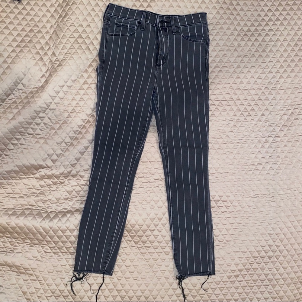 Pinstripe Jeans from Abercrombie and Fitch